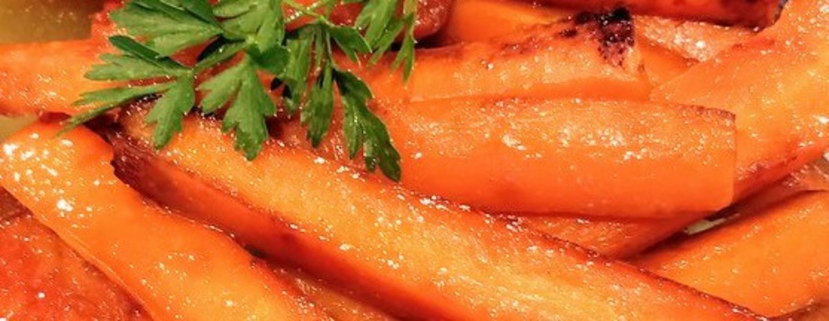 Cane Syrup Glazed Carrots