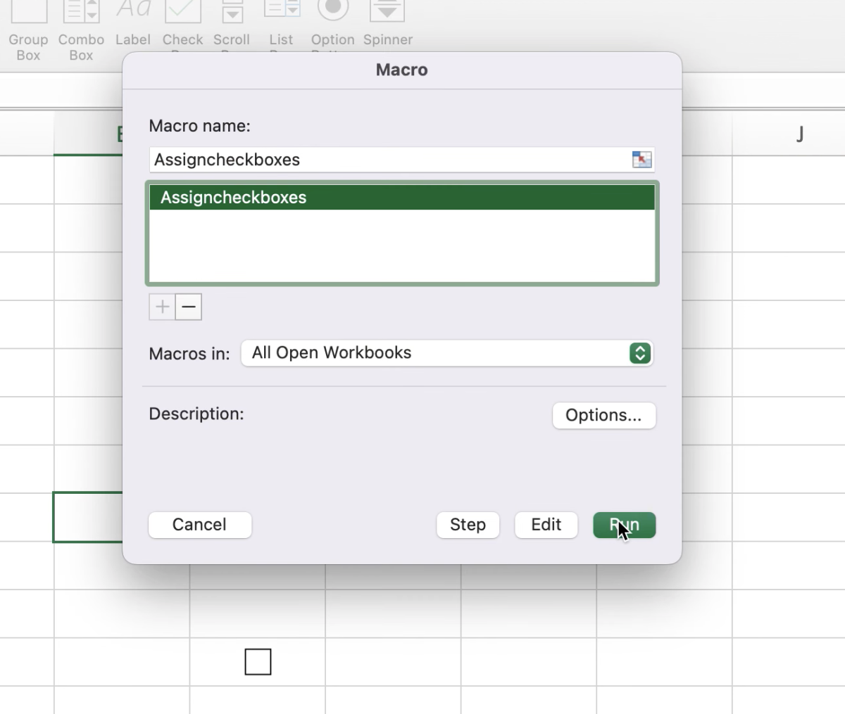 How to Assign Checkboxes With a Macro in Excel - 38