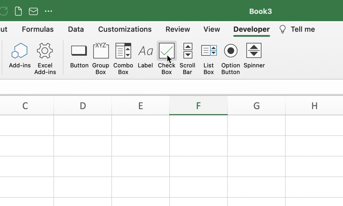 How to Assign Checkboxes With a Macro in Excel - 48