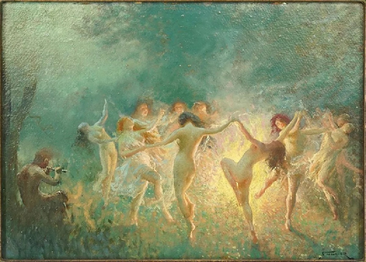 " Dance of the Hour" by Joseph Tomanek (1889-1974)