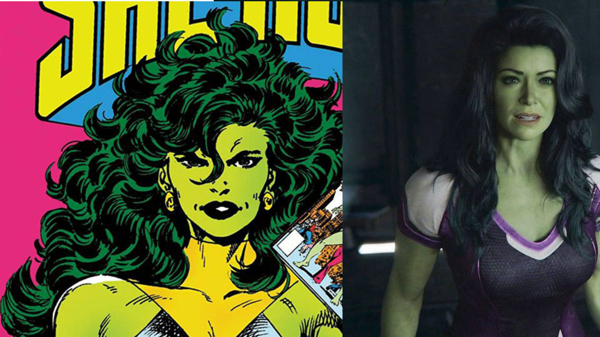 She-Hulk Marvel Comics to She-Hulk MCU