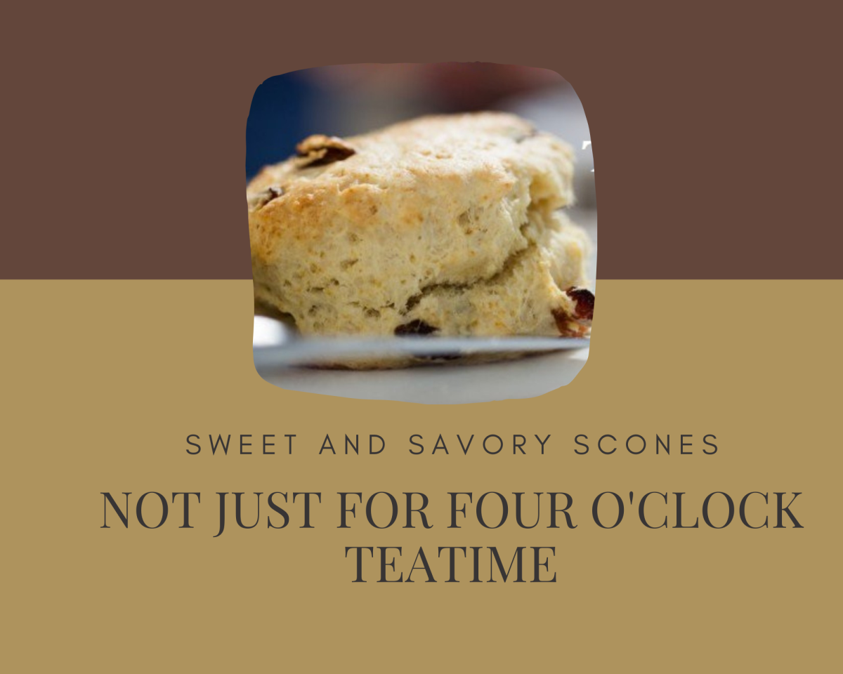 Give your hand at making these sweet and savory scones. 