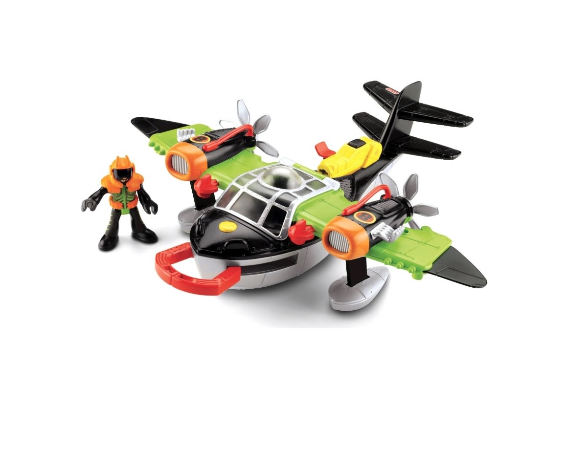 Fisher Price Imaginext Sky Racers Airplane Toy Review