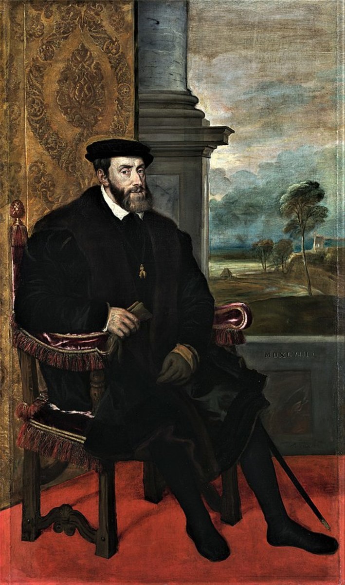 Emperor Charles V, the great rival of Suleiman the Magnificent