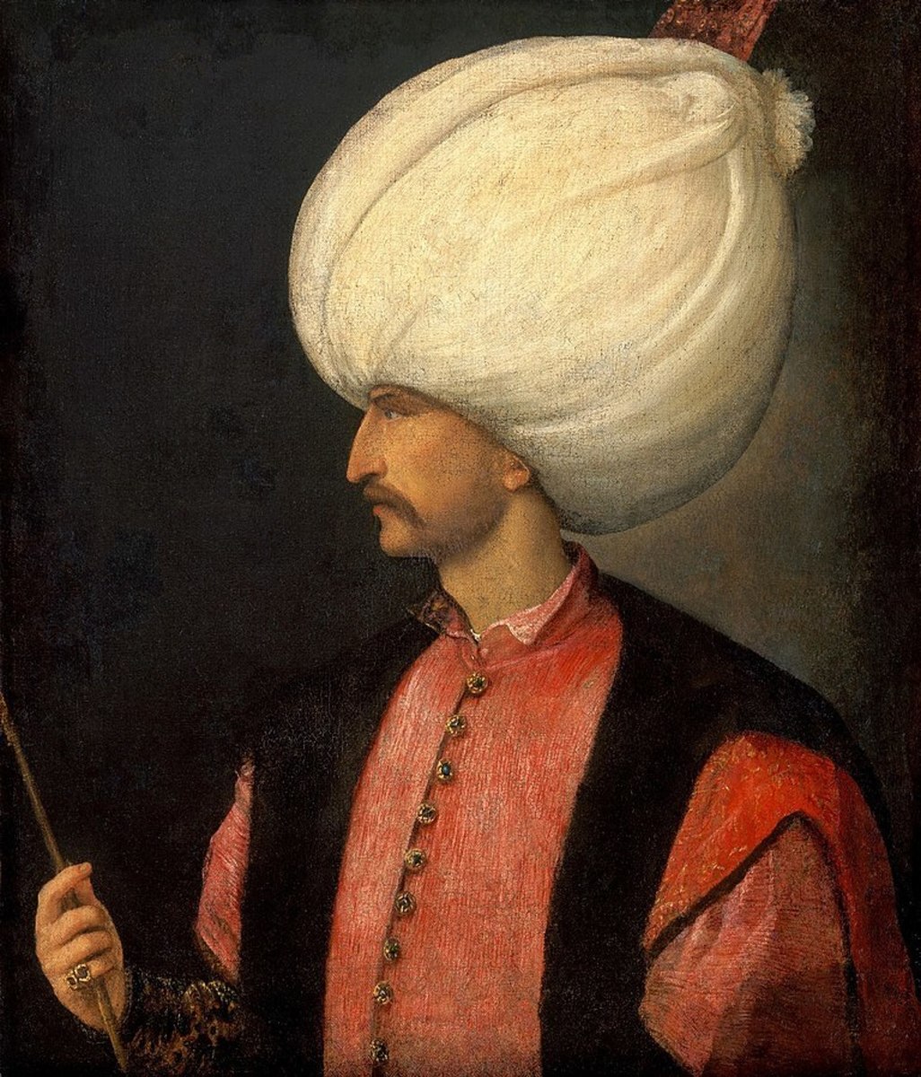 Sultan Suleiman in profile