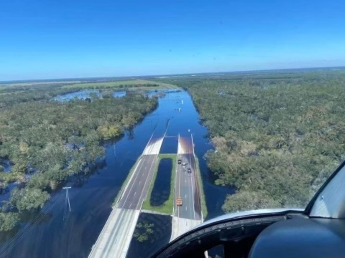 Florida Interstate 75 near the Myakka River
