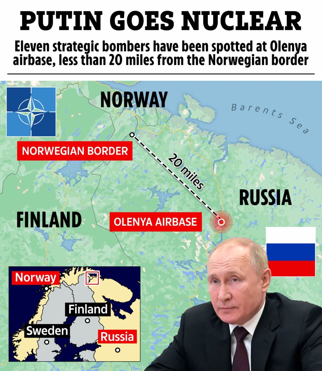 Putin moves nukes closer to NATO's border, will WW3 begin?
