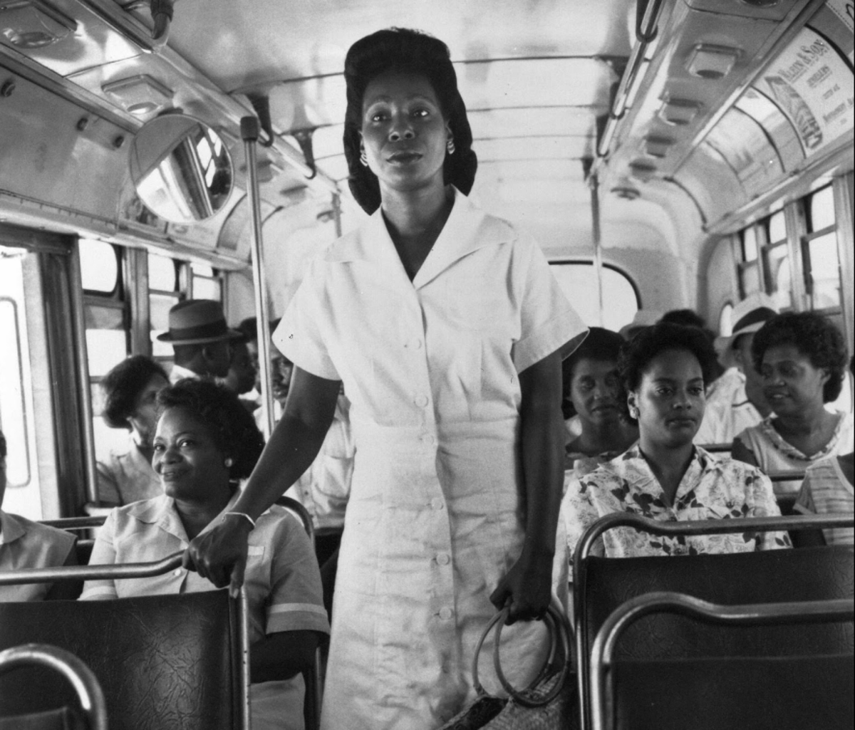 Days before the famous bus boycott, Odessa heads to the Thompson's to work