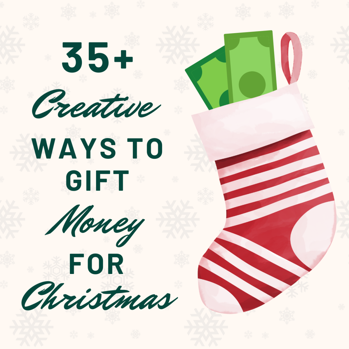 35+ Very Creative Ways to Give Money for Christmas