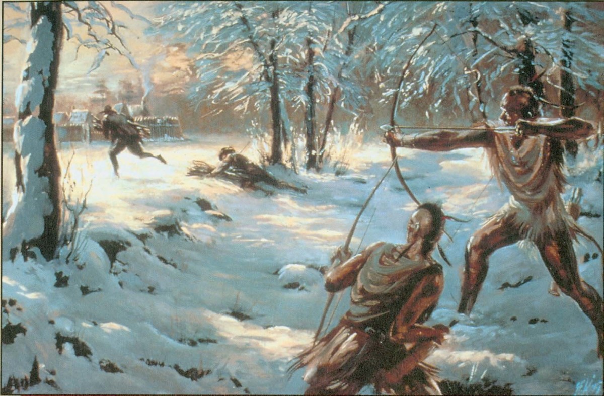 In 1636, a murdered white man was found in his boat, and the nearby Pequot tribe was blamed. This was the opportunity the settlers wanted as they launched a full-blown attack on the Pequot villages and other tribes leading to the infamous Pequot war.