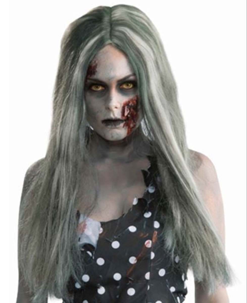 Zombie pin up girl