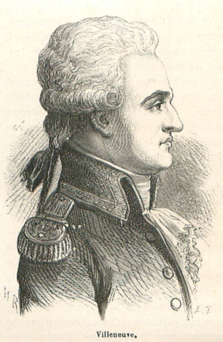 Pierre Villeneuve, the unfortunate man tasked with executing Napoleon's grandiose plan