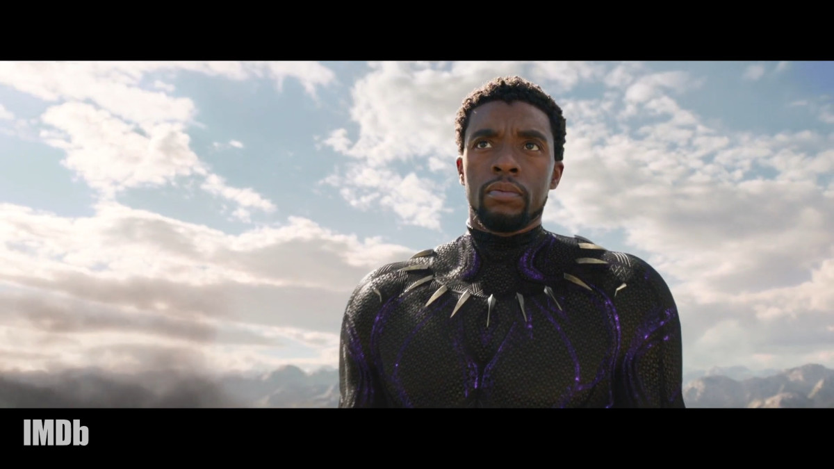 The late Chadwick Boseman as King T'challa/Black Panther