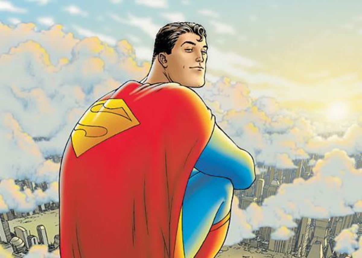 Cover of All-Star Superman #1.