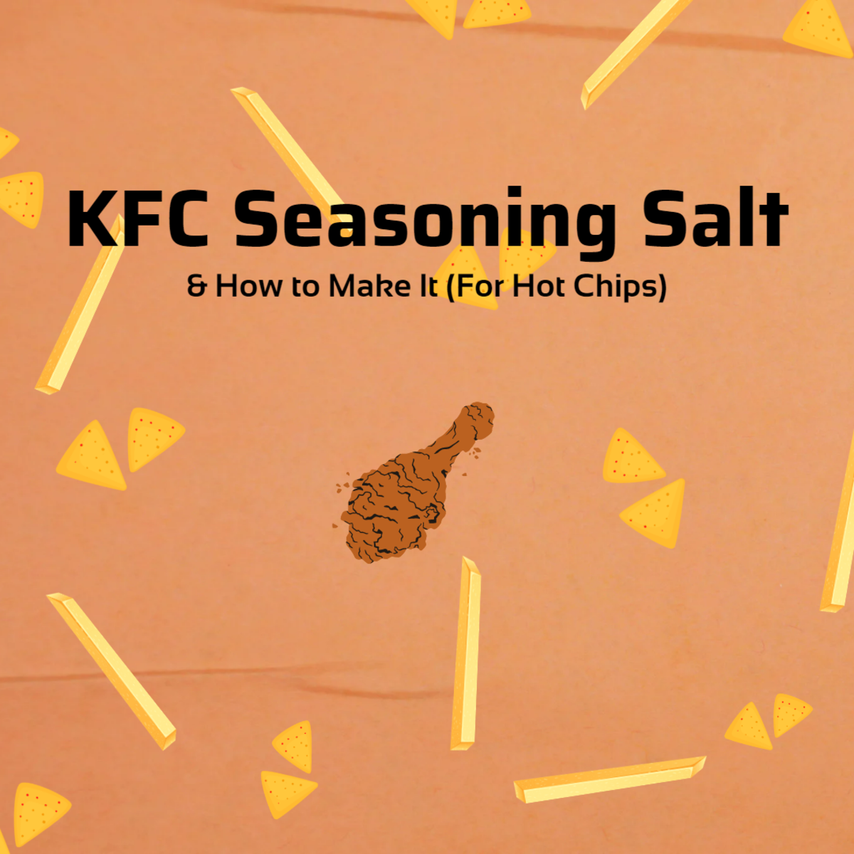 How to Make KFC Seasoning Salt/Chicken Salt for Hot Chips