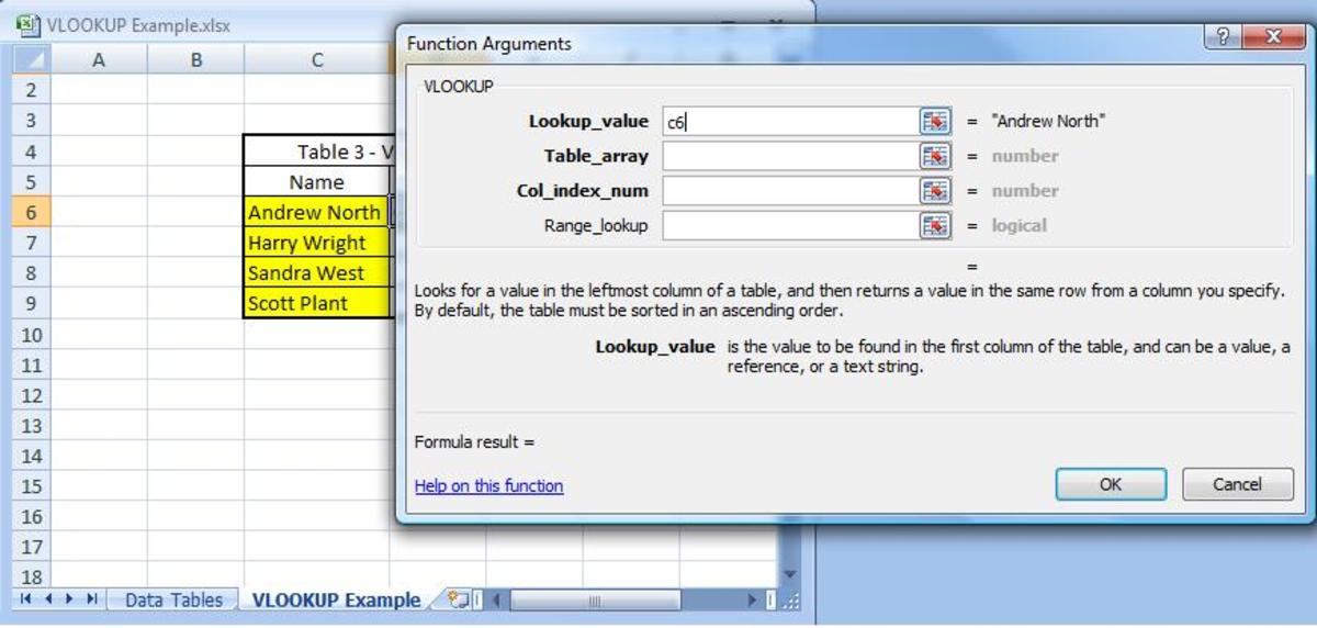 How do you use Microsoft Excel VLOOKUP? - HubPages