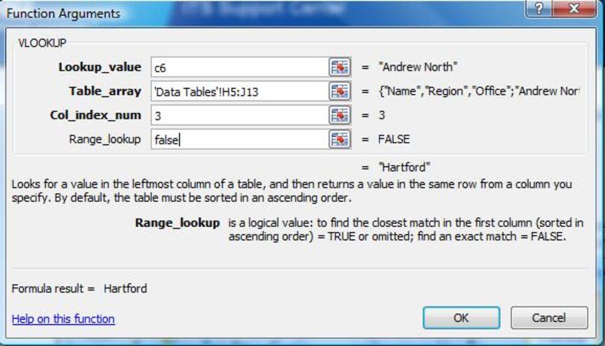 How do you use Microsoft Excel VLOOKUP? - HubPages