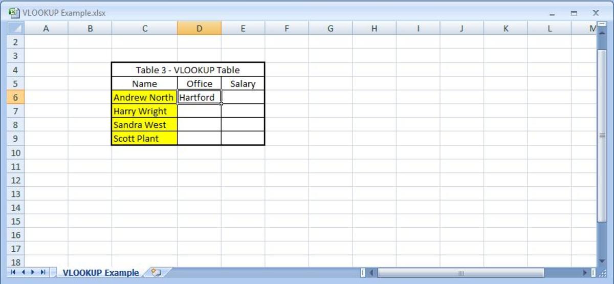 How do you use Microsoft Excel VLOOKUP? - HubPages
