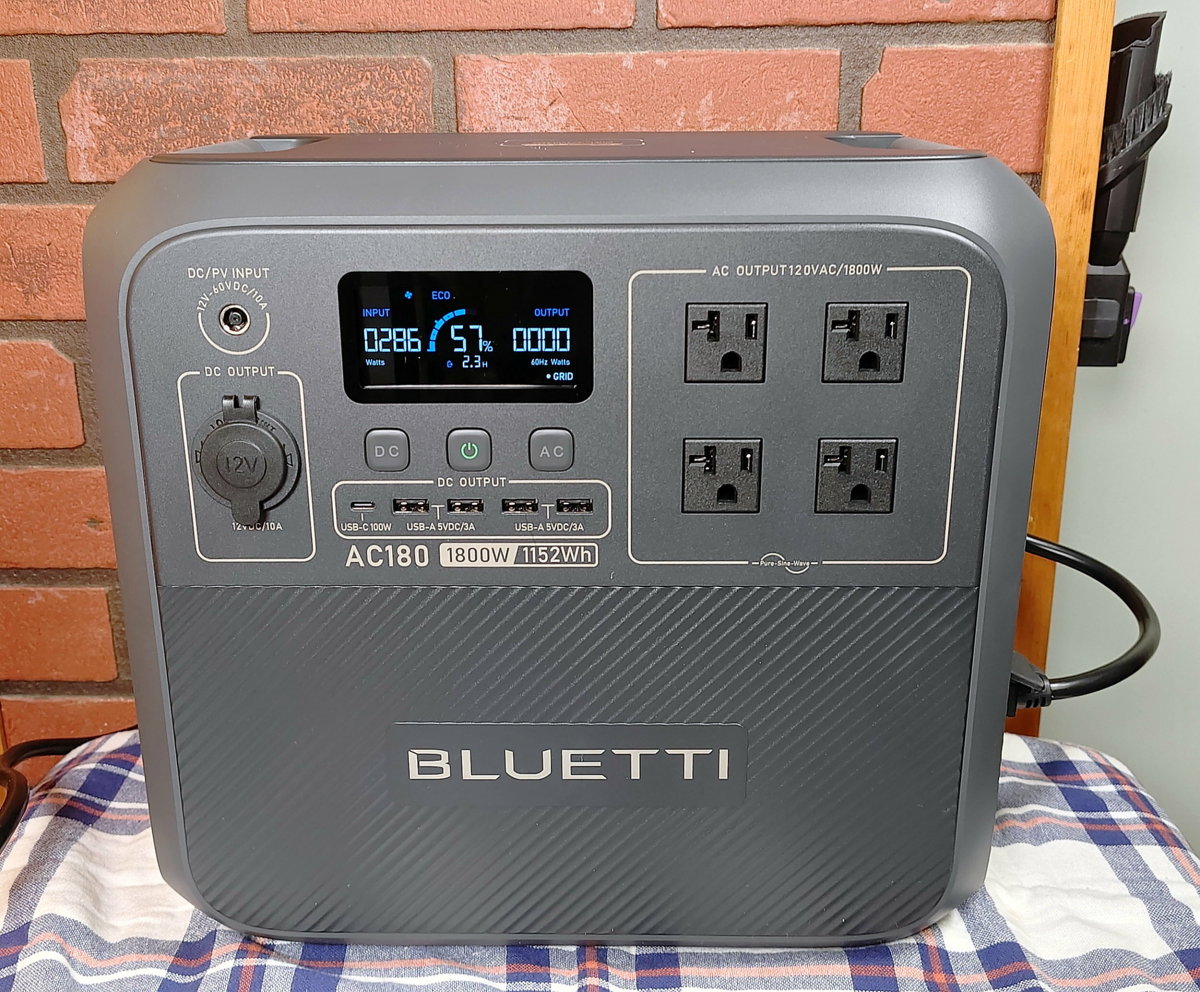 Review of the BLUETTI AC180 Portable Power Station