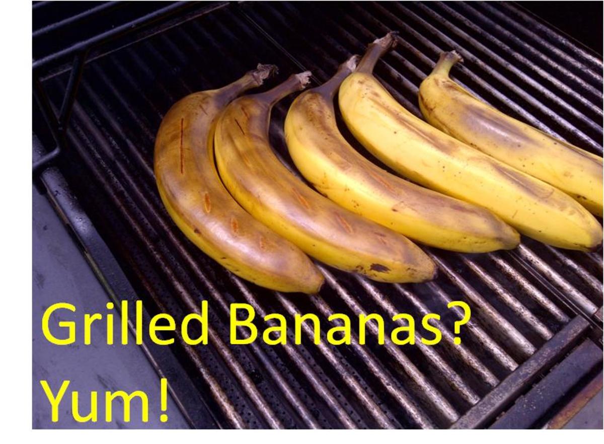 Grilled Bananas- Cheap (and Fun) Dessert