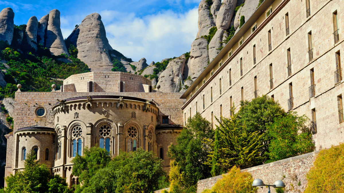 Visiting the Black Madonna in Montserrat, Catalonia, Spain