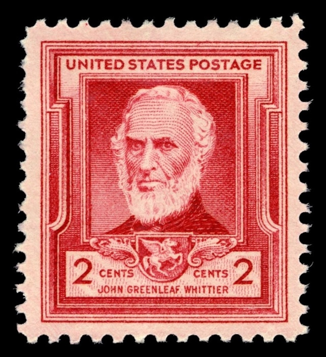 John Greenleaf Whittier - Commemorative Stamp