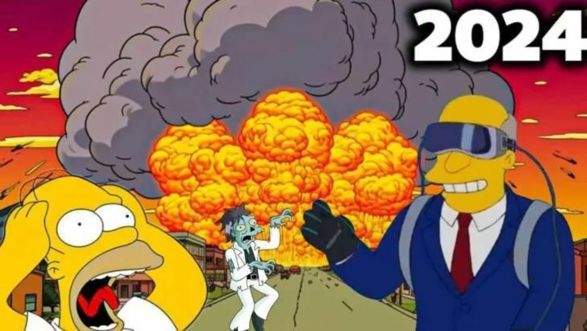 The Simpsons' 16 Predictions for 2024 Will Blow Your Mind