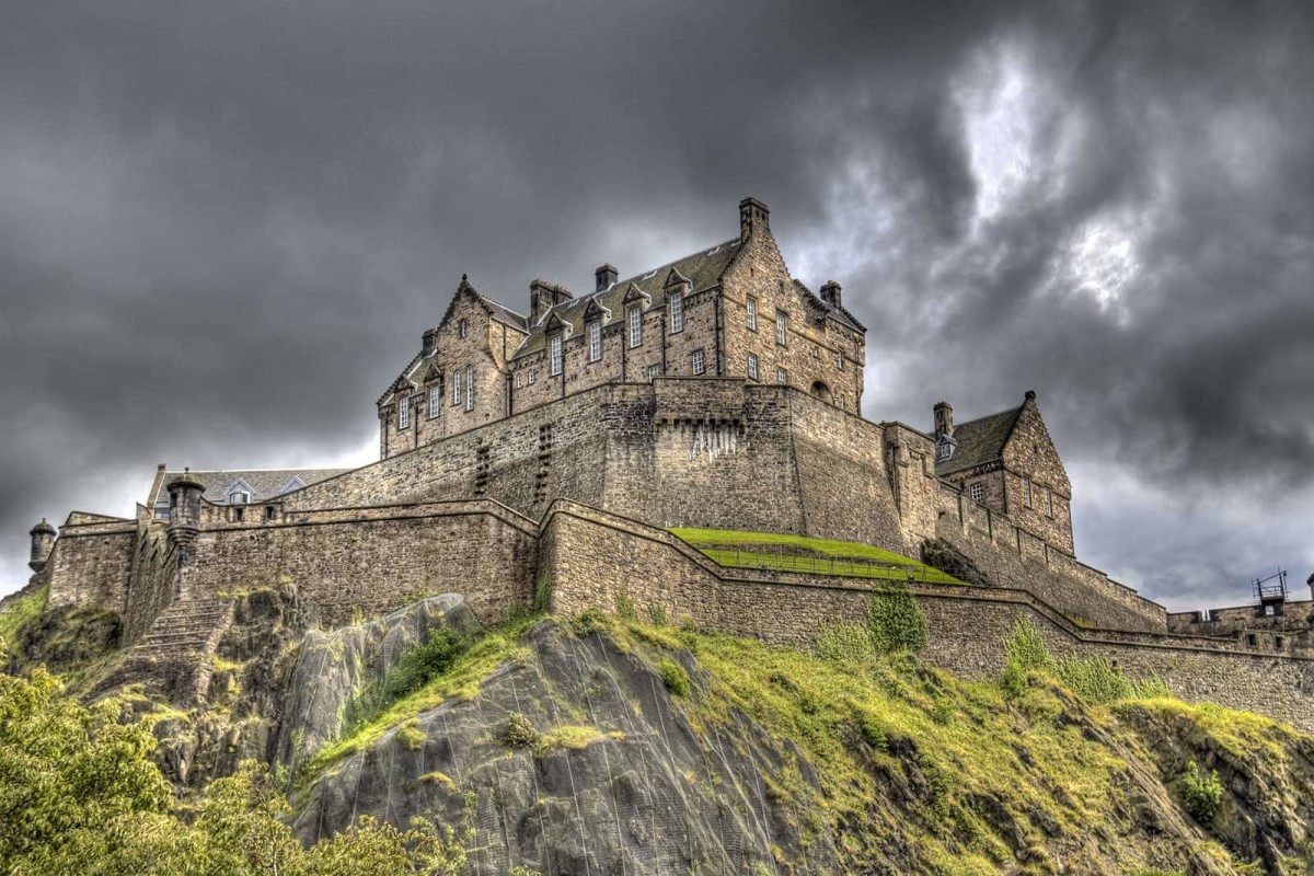 Edinburgh CastleBuilt on Top Of A Volcano
