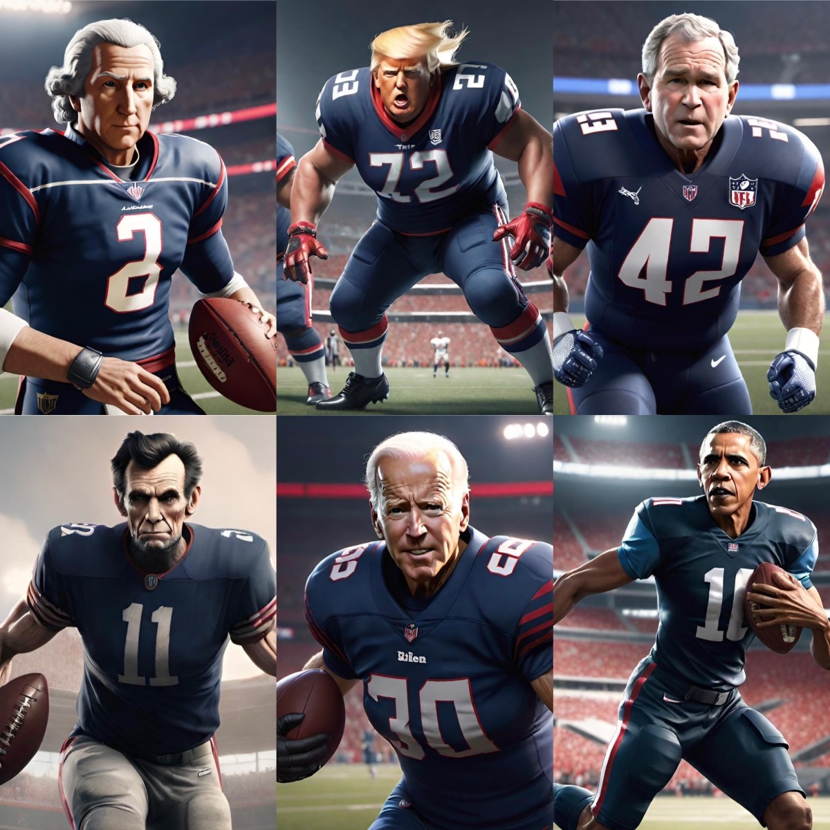 Presidents’ Day Gridiron: How I Would Construct a Football Team Comprised of U. S. Presidents