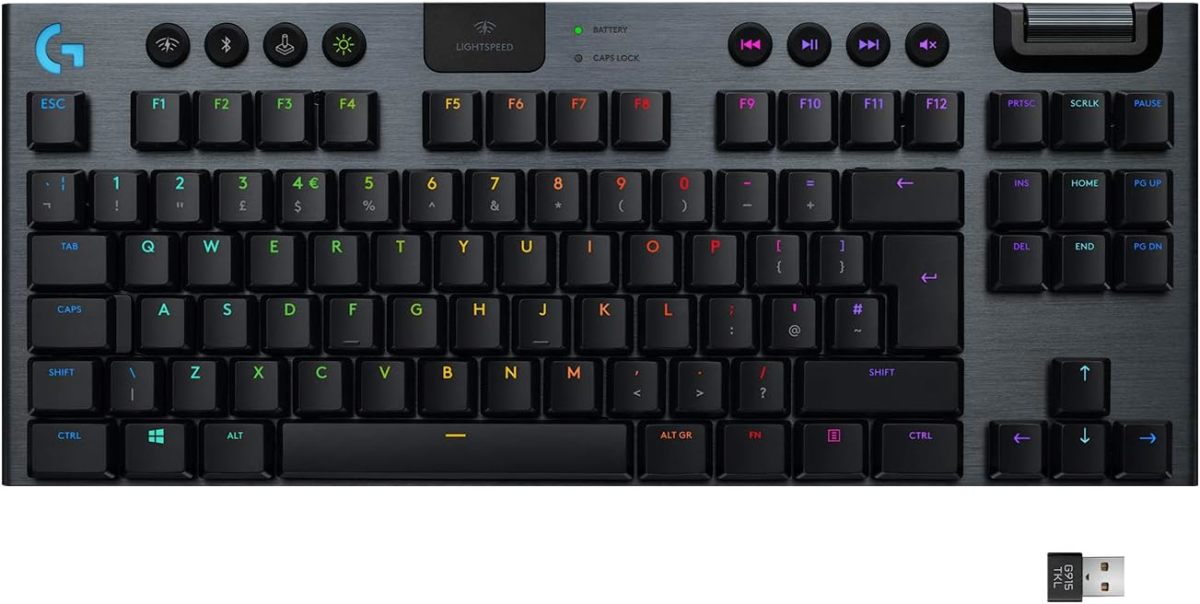 Logitech G915 TKL Lightspeed Wireless RGB Mechanical Gaming Keyboard Review