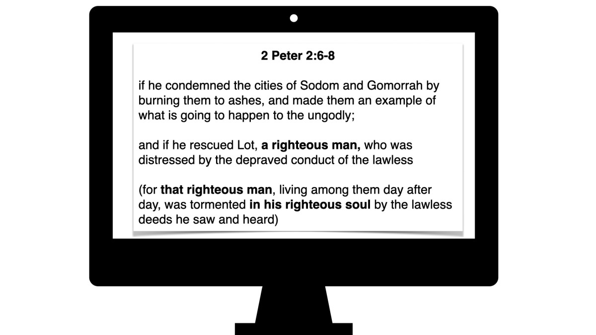 Was Lot a Righteous Man Stuck in the Wrong Place at the Wrong Time?