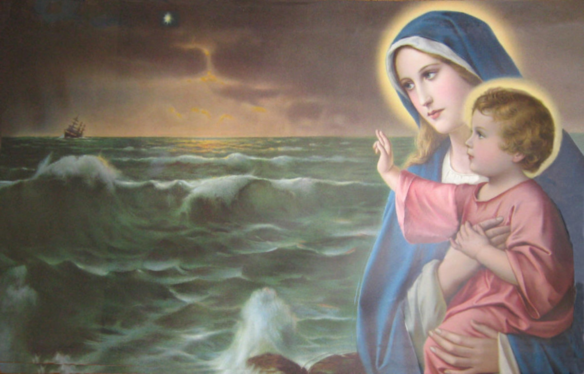 The Virgin Mary as Star of the Sea