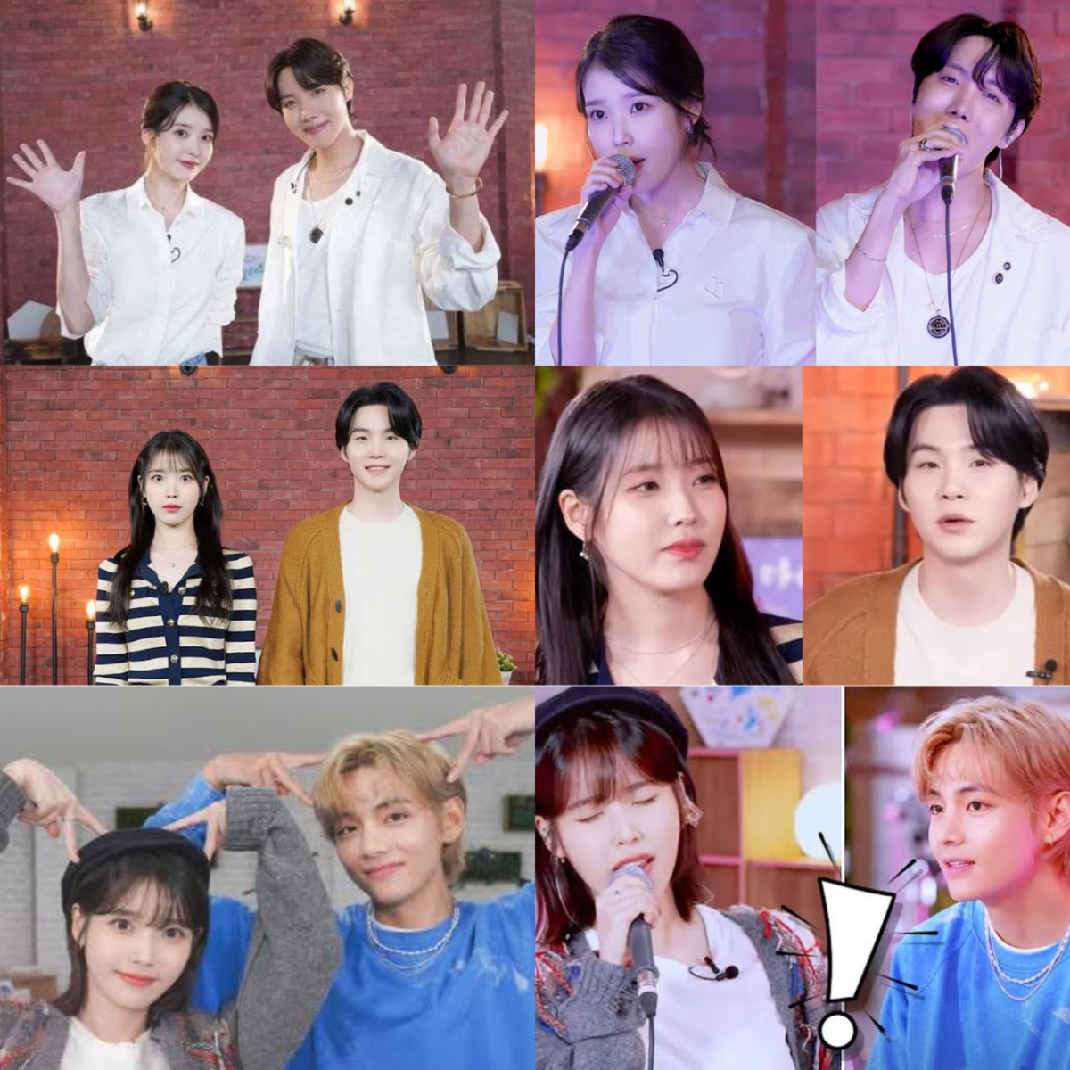 BTS Members Who Appeared on IU's Palette