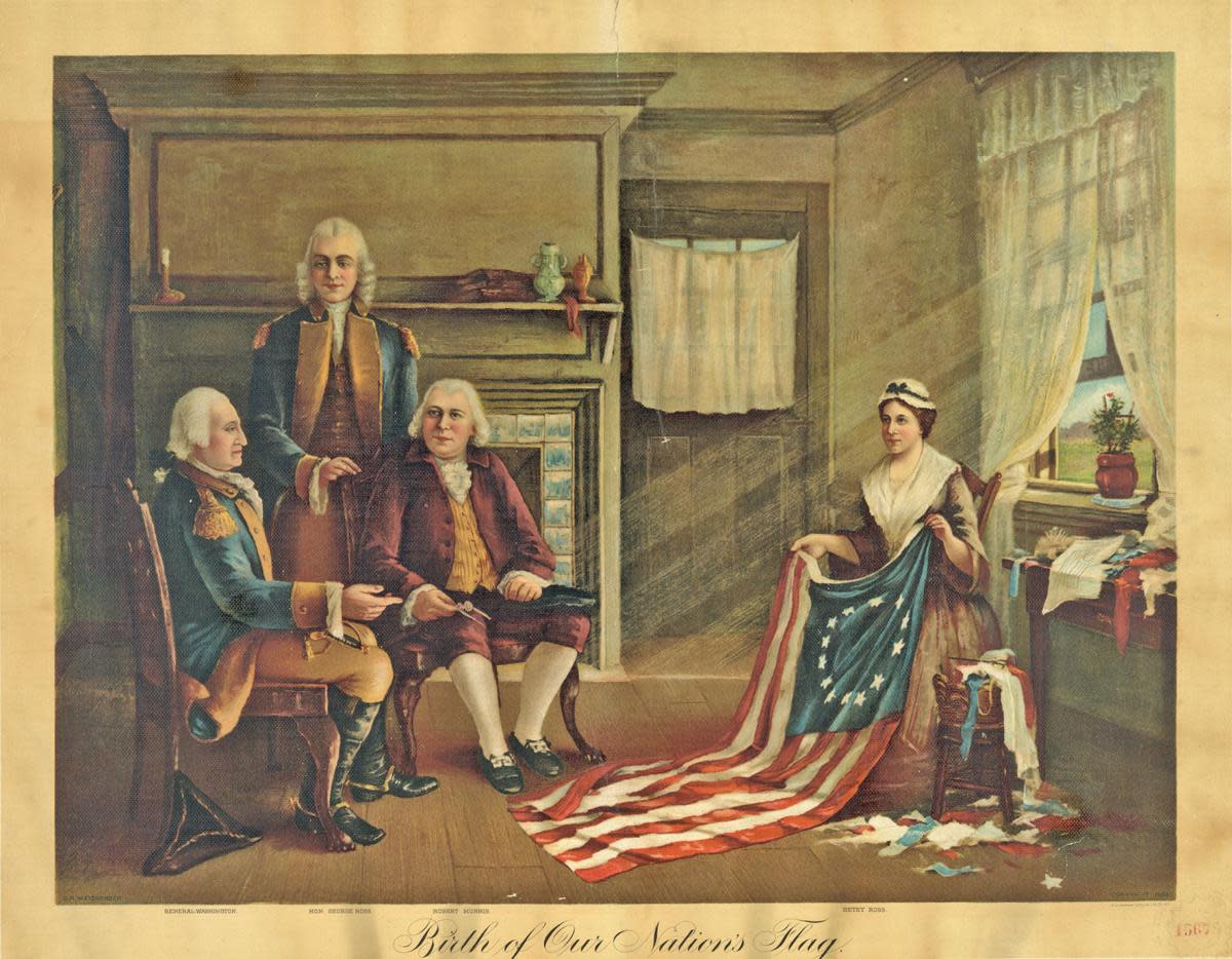 History Unfurled: The Legend of Betsy Ross and the First Flag