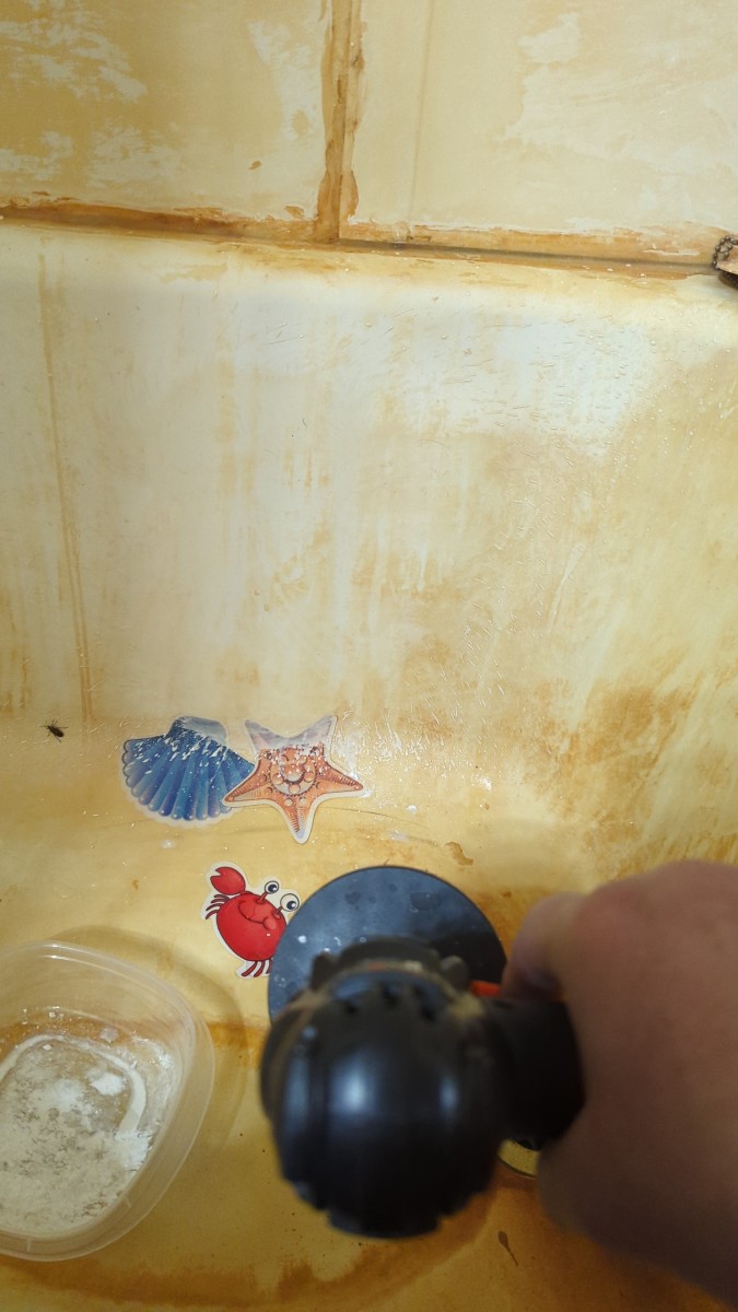 Norwex Cleaning Paste Rusty Tub Challenge HubPages