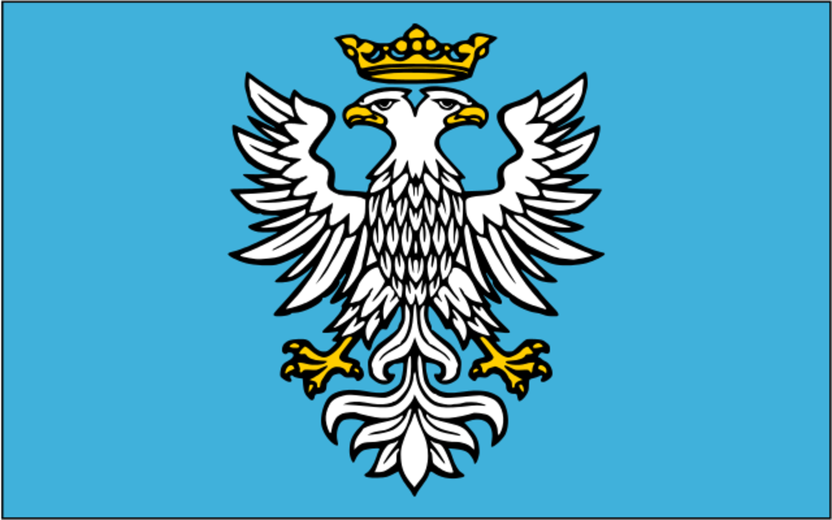 Flag of Przemyski County, Poland