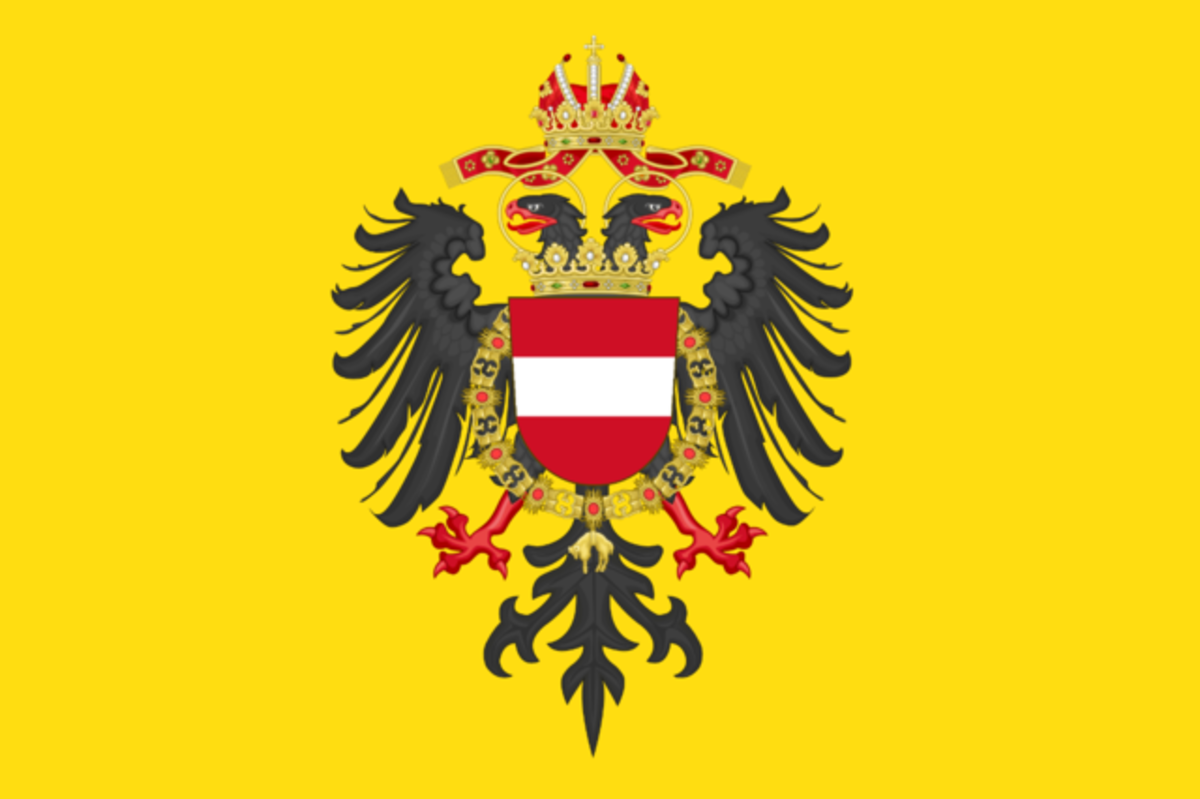 Flag of Archduchy of Austria 1685–1740