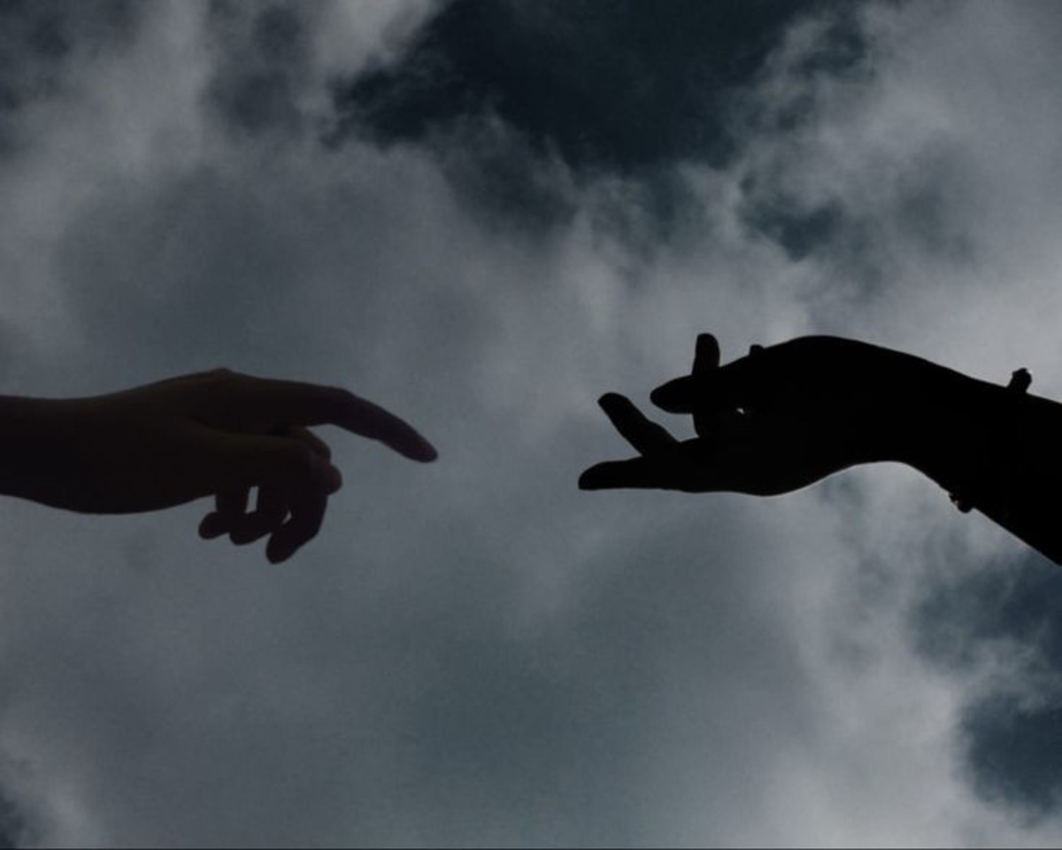 I SAW HIM SLIP IN PAIN!