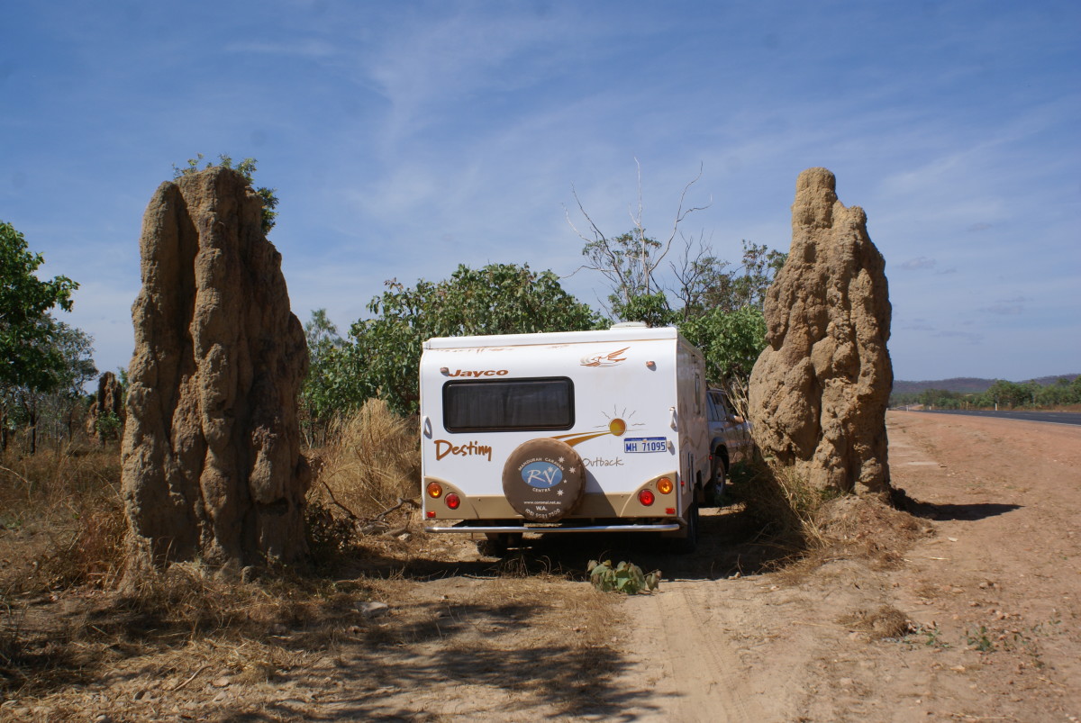 Termite Mounds in Australia’s Northern Territory