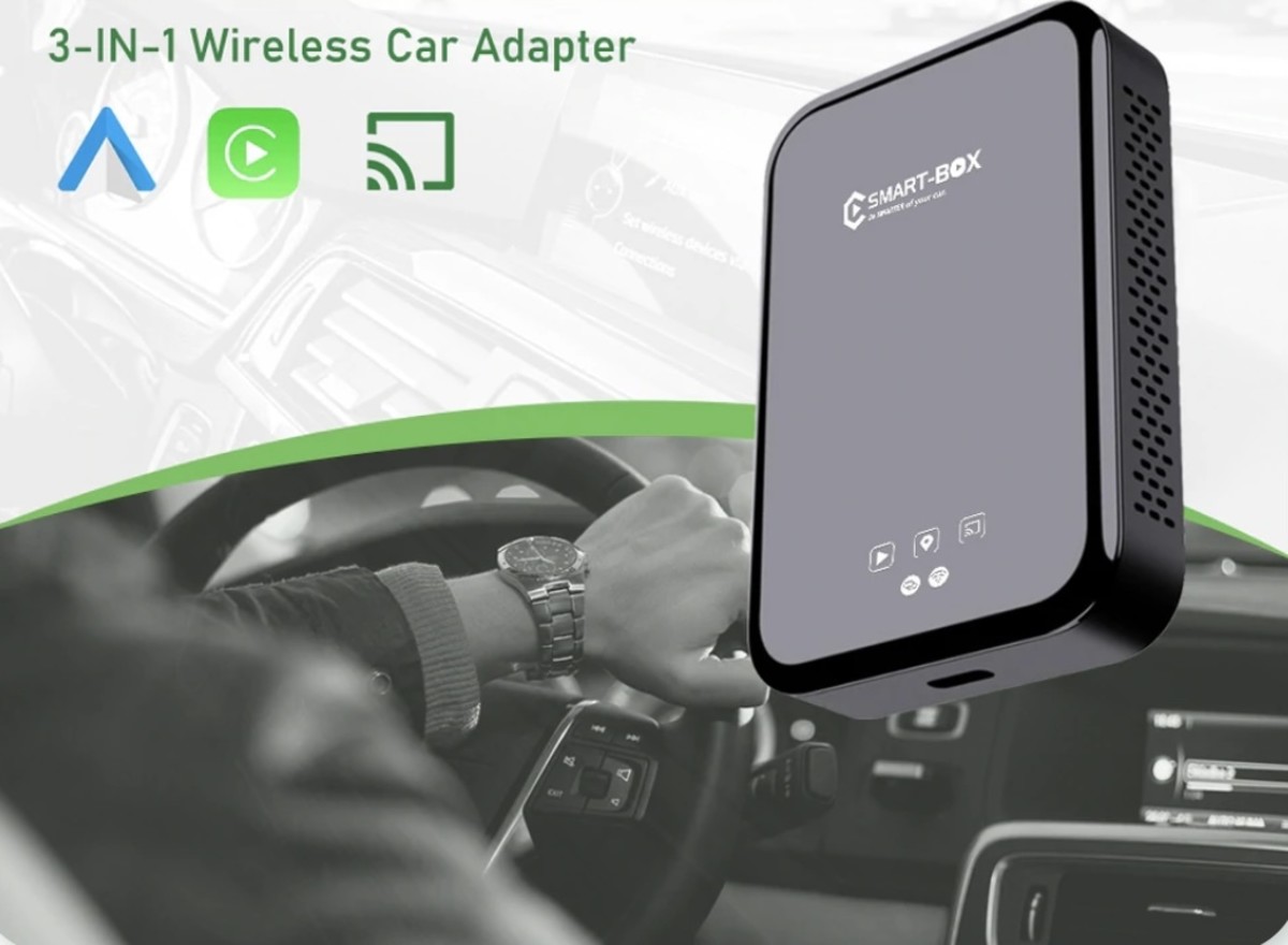 The Wireless CarPlay Smart Box Plus Also Does Android Auto