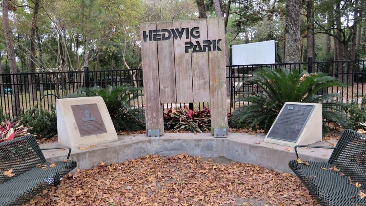 Hedwig Park: Namesake of Early German Settlement in Houston