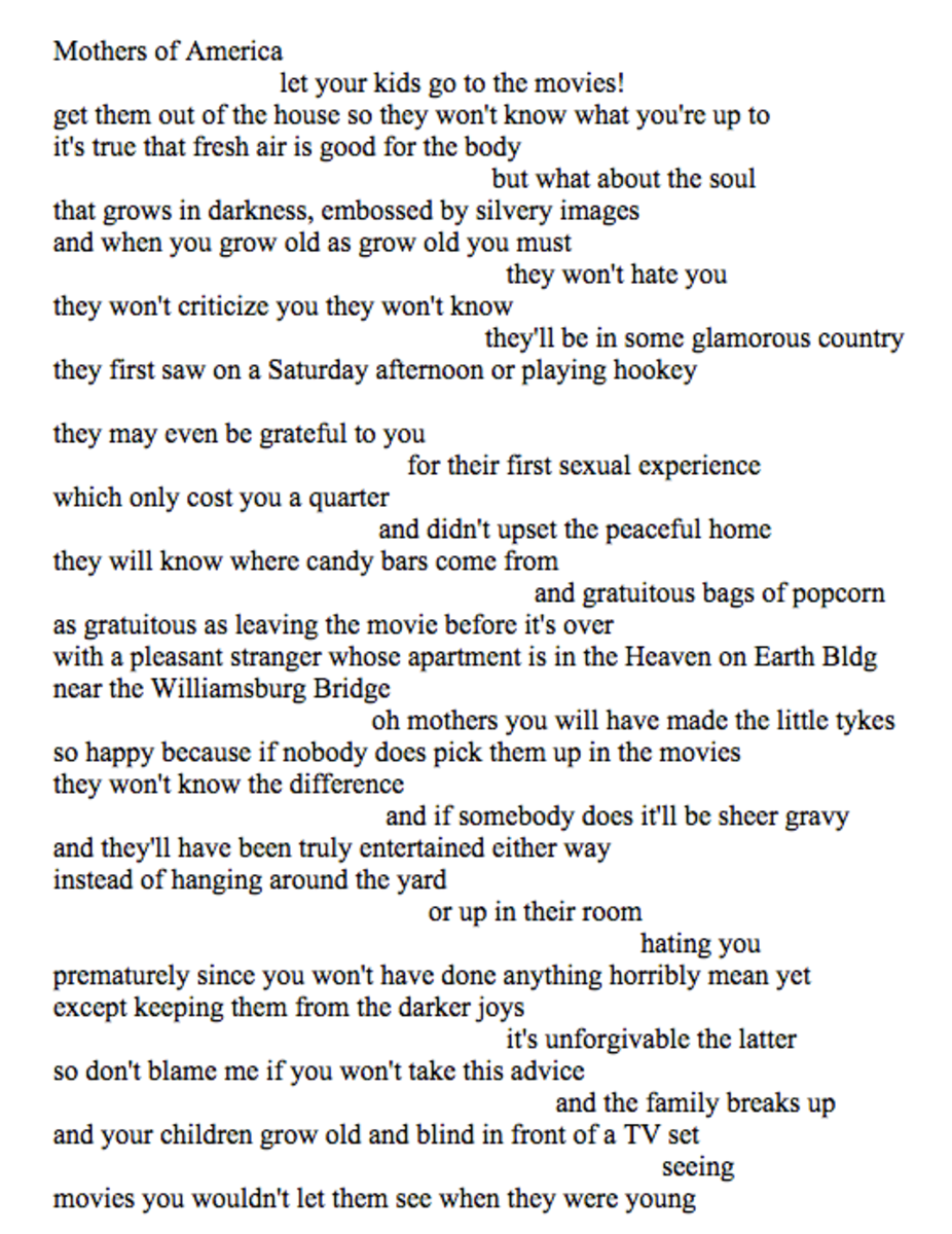 Analysis Of Poem Ave Maria By Frank O'hara - Owlcation