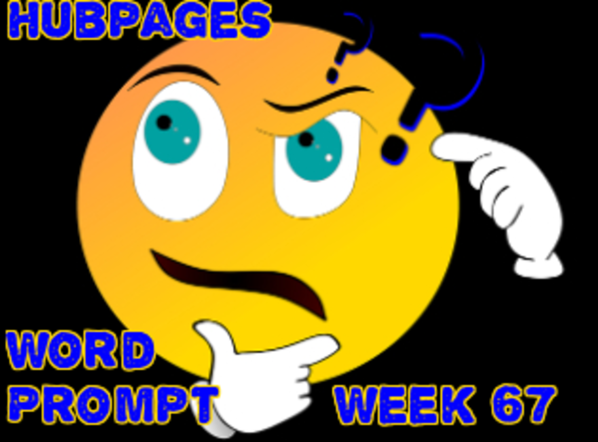Word Prompts Help Creativity ~ Hubpages Week 67 (Book)