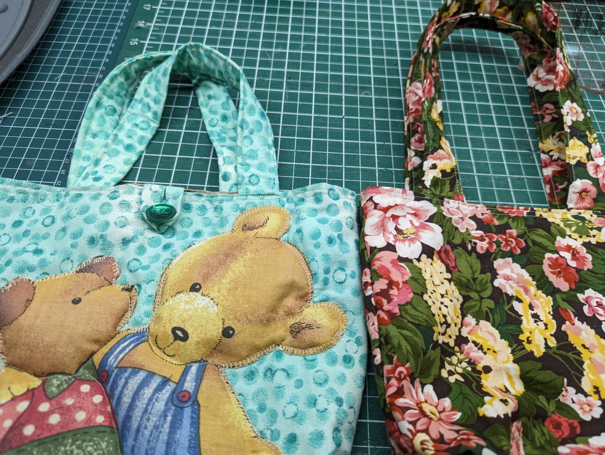 Sewing- How to Sew a Simple Girls Bag