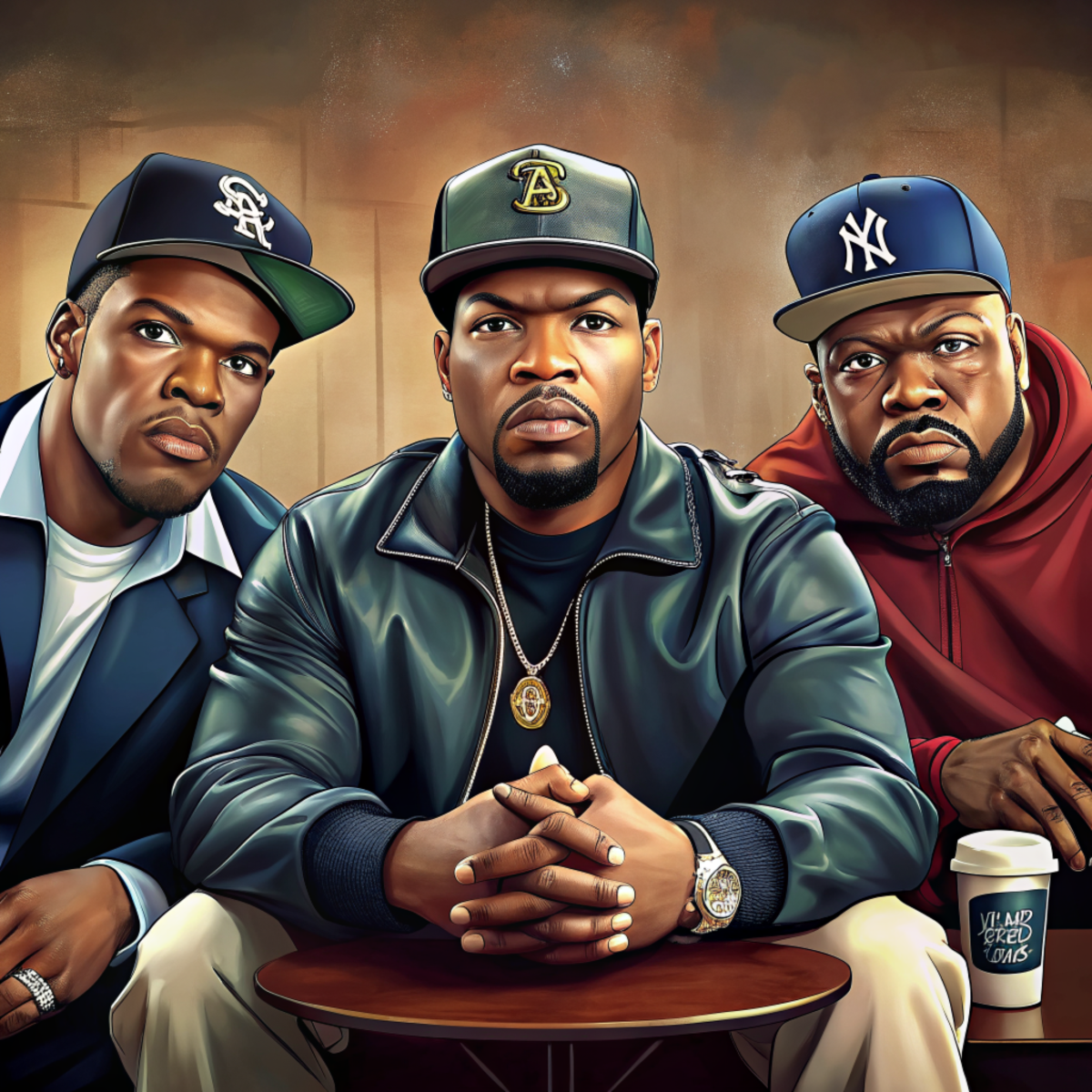 A Competition Between Samuel L Jackson Ice Cube and 50 Cent