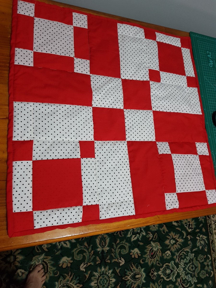 Quilting - How to Make a Nine Patch Square