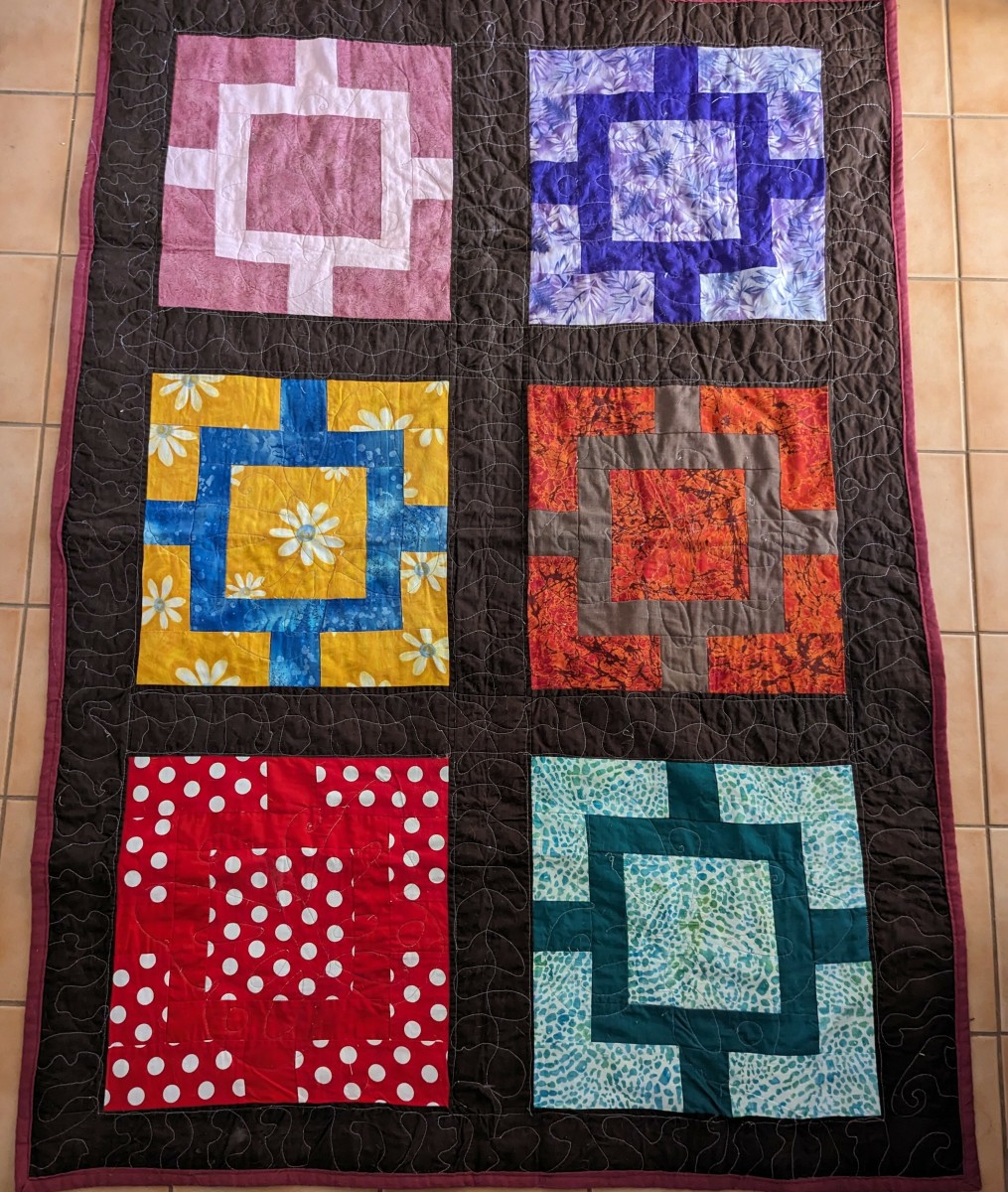 Quilting- Learn How to Make the Garden Path Quilt Square