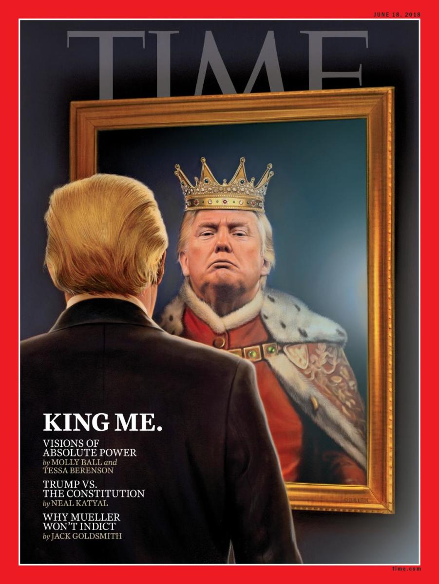 The Great MAGA King & The Court's Jester