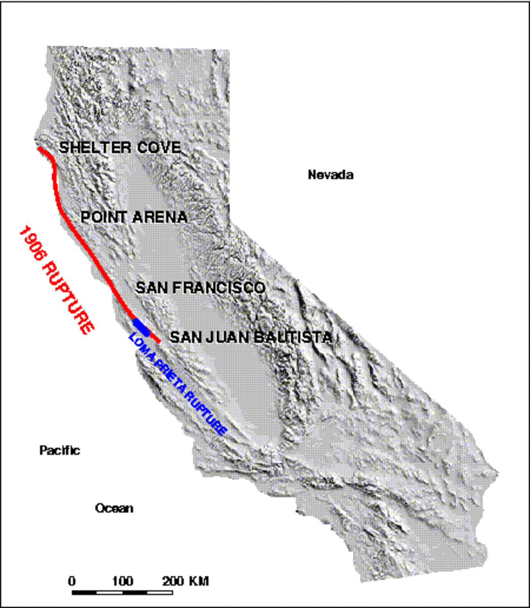 California Earthquakes: They Should Not Terrify You! - HubPages