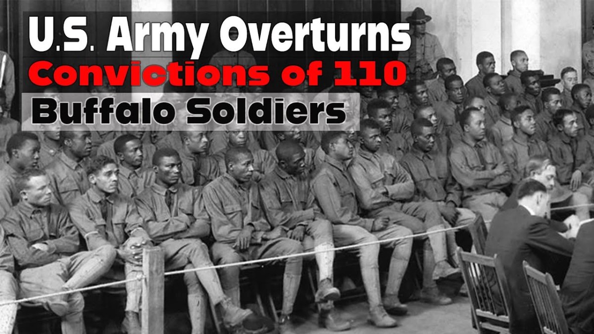 U.S. Army Overturns Convictions of 110 Black Soldiers 2023 a Century